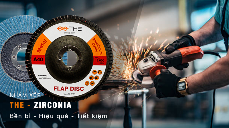 Banner nham xep THE Flap disc Zirconia 800x450
