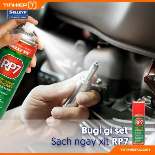 Bôi trơn phá rỉ sét đa dụng Selleys RP7 2025