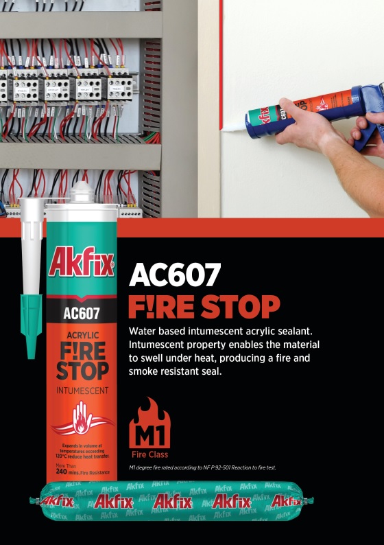 sealant chống cháy Akfix AC607