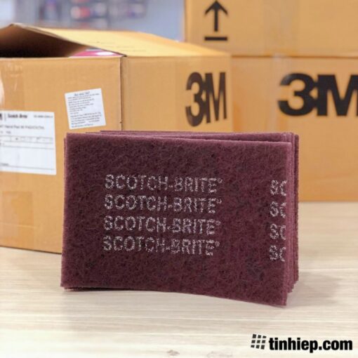 Bùi nhùi 3M 7447 đỏ maroon