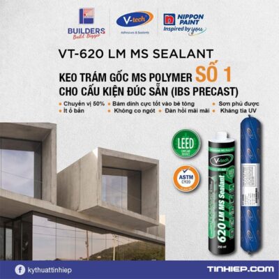 VT 620 MS polymer sealant for IBS Precast