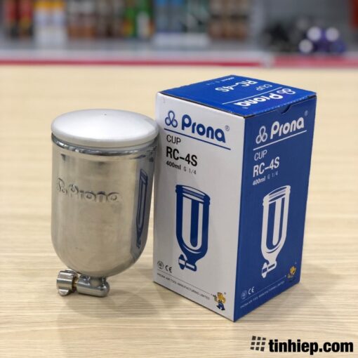 cốc chứa sơn prona rc 4s 400ml ren 1/4