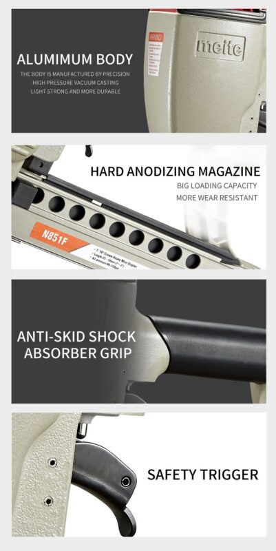 súng bắn đinh U Meite N851F