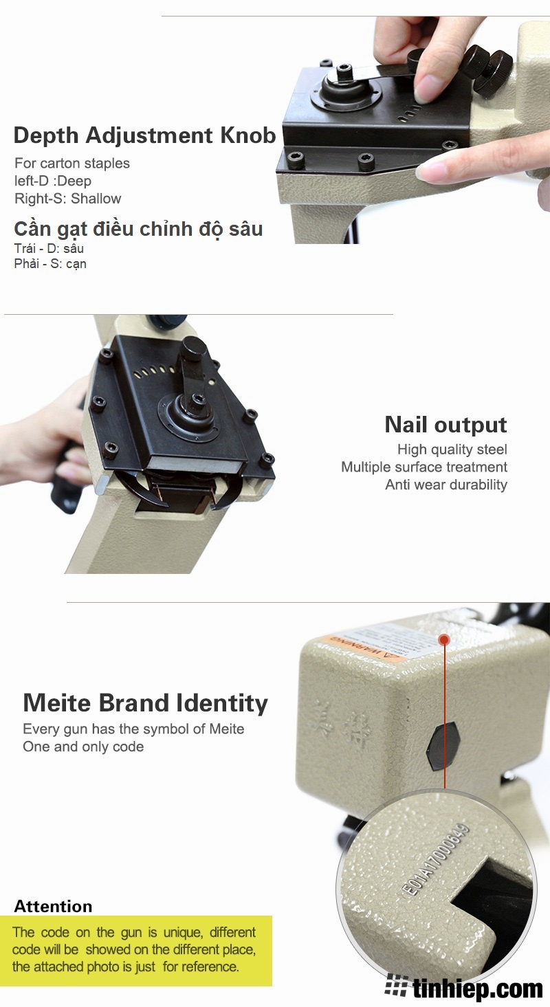  Sung ban dinh thung carton Meite 3515 3518