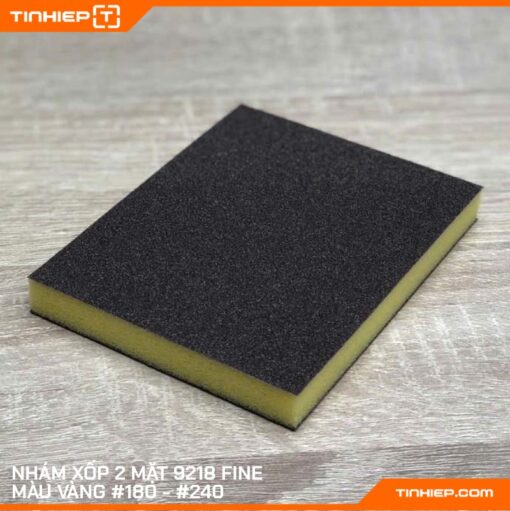 NHÁM XỐP 2 MẶT vàng 9218 FINE