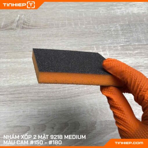 NHÁM XỐP 2 MẶT 9218 MEDIUM CAM