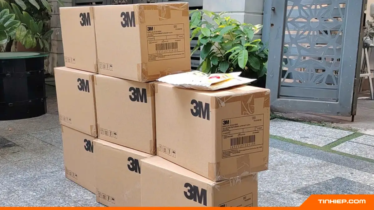 Khăn vàng 3M lau xe hơi chuyên dụng 3M 50400 32 x 36 cm