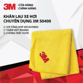Khăn vàng 3M lau xe hơi chuyên dụng 3M 50400 32 x 36 cm
