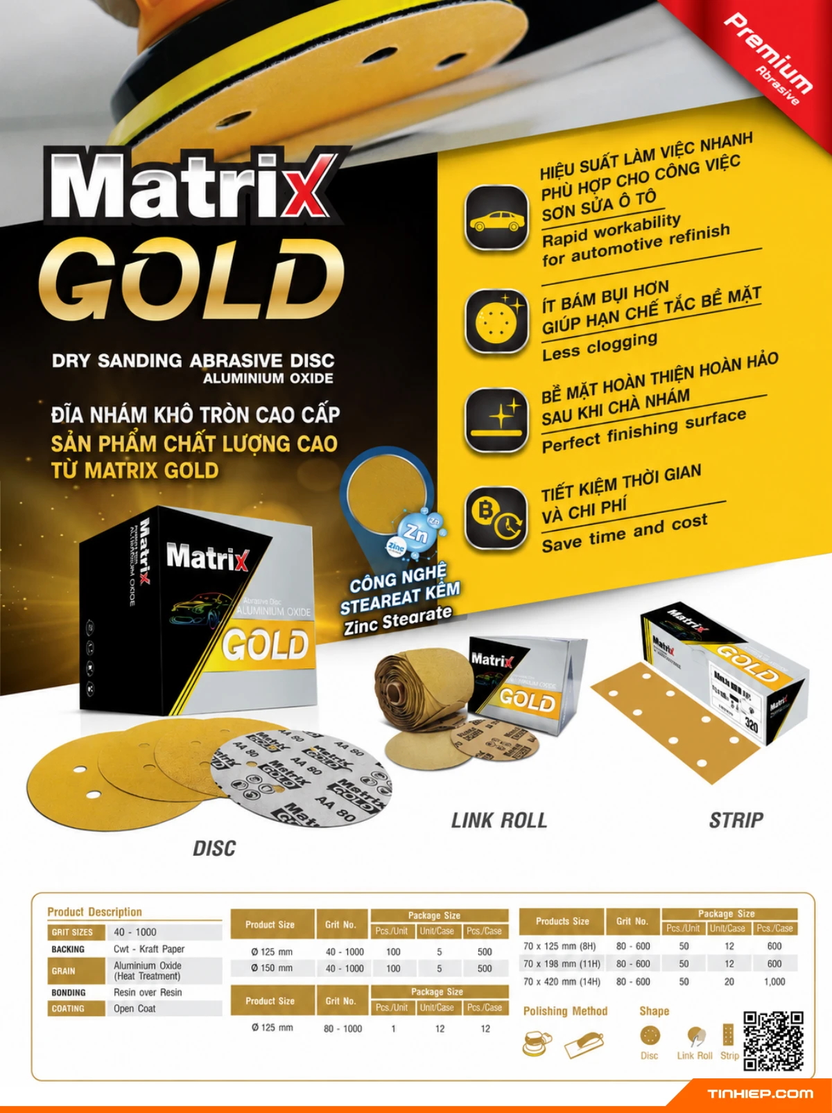 Nham vàng TOA MATRIX GOLD