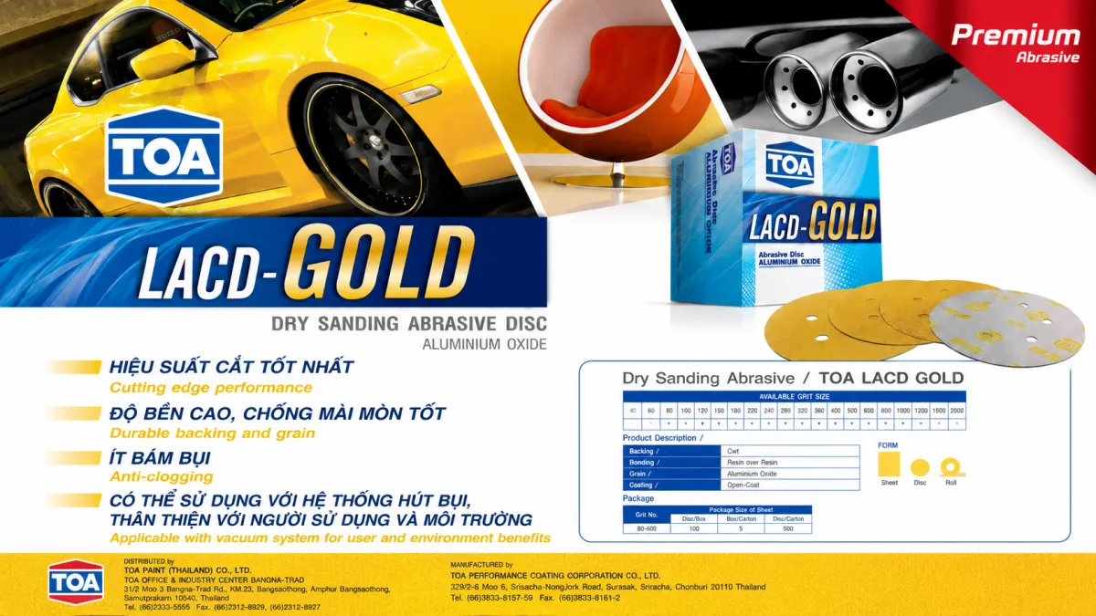 TOA LACD GOLD