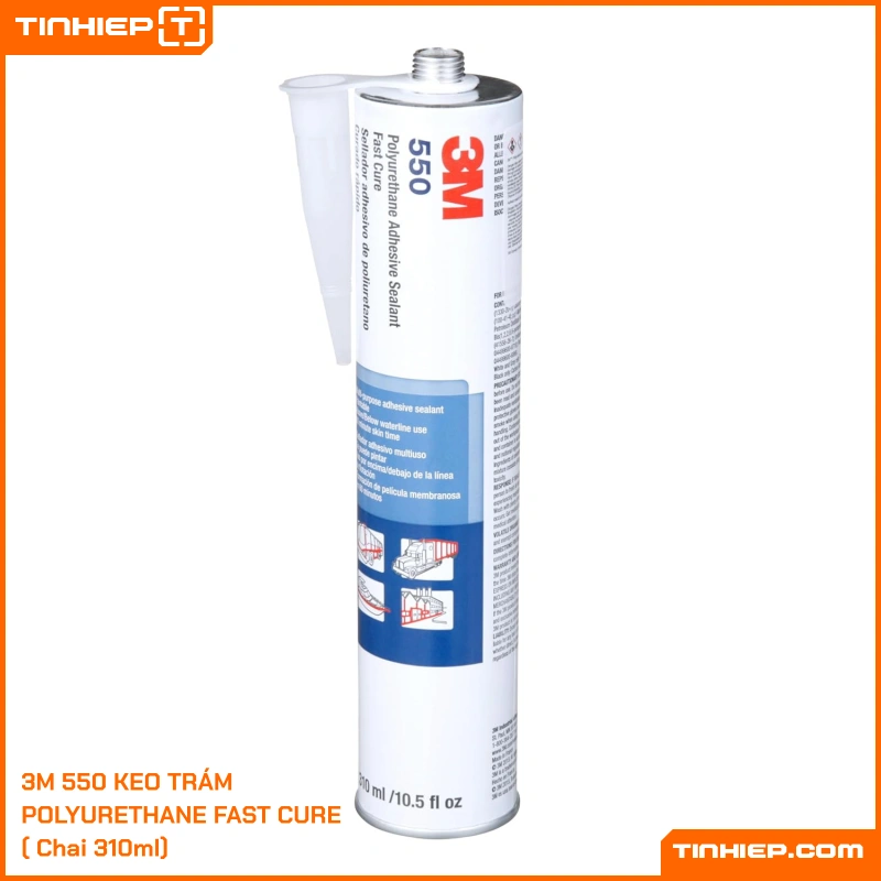 3M 550 KEO TRAM PU POLYURETHANE NHANH KHO CHAI 310ML