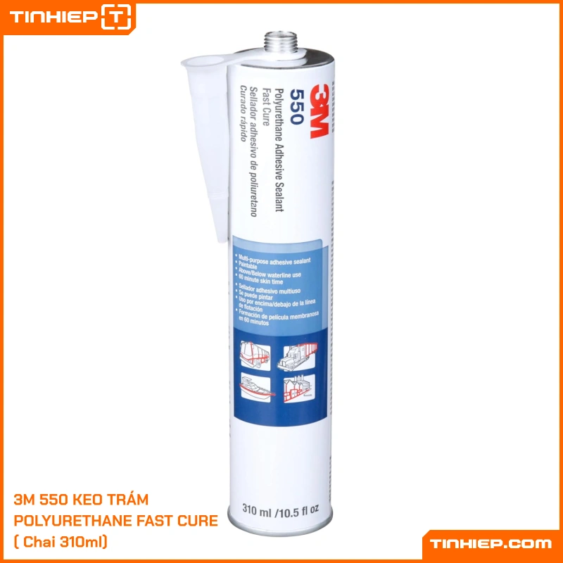 3M 550 KEO TRAM PU POLYURETHANE NHANH KHO CHAI 310ML