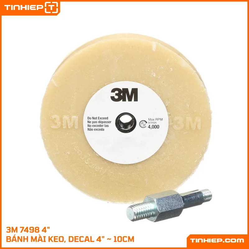 3M 07498 Dia mai keo, decal 4in