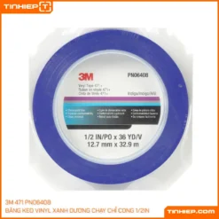 Băng Keo Vinyl 3M 471 PN06408 Màu Xanh Chạy Chỉ Cong