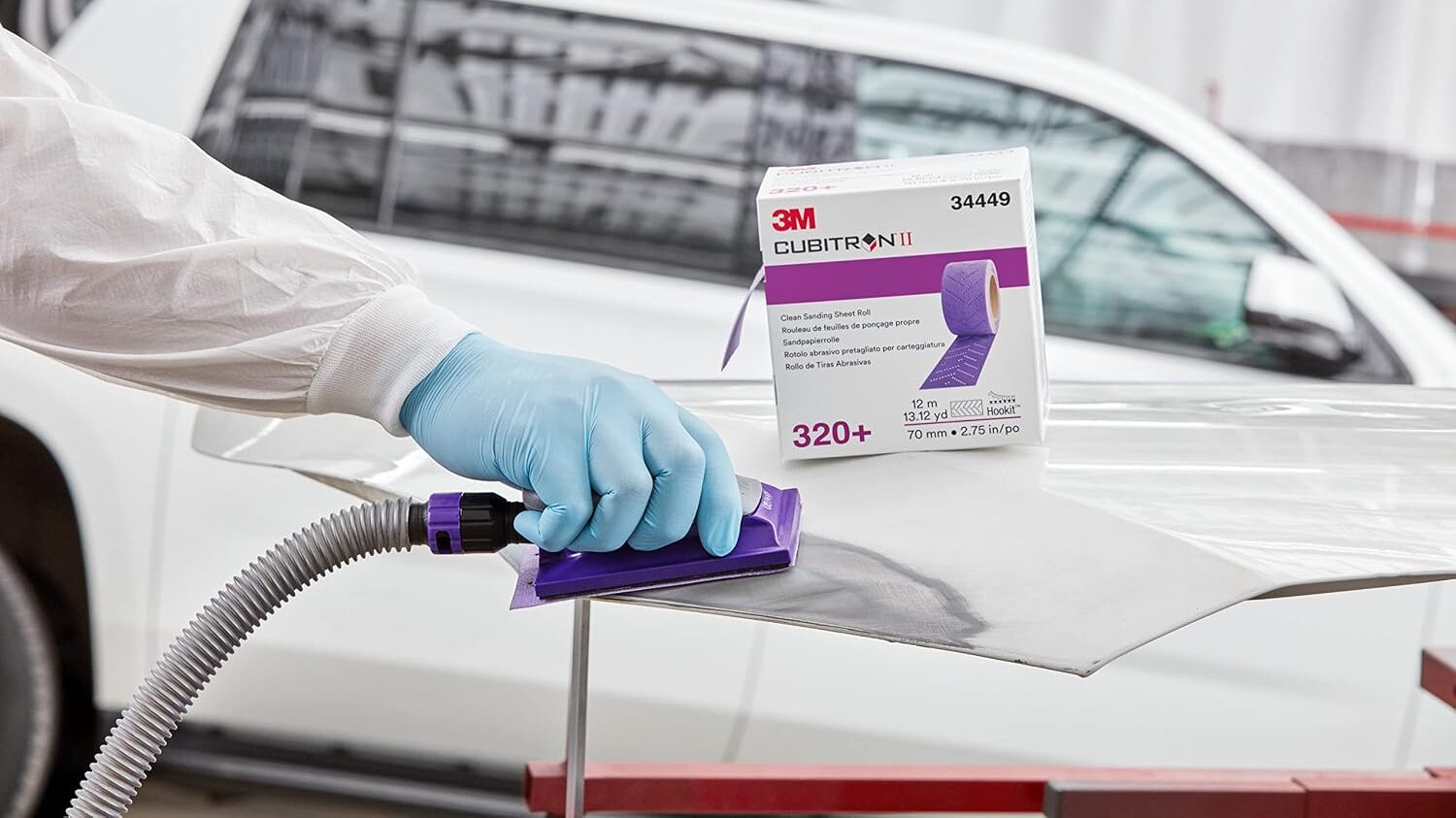 3M Hookit 05171 Thanh chà nhám hút bụi 70x198mm