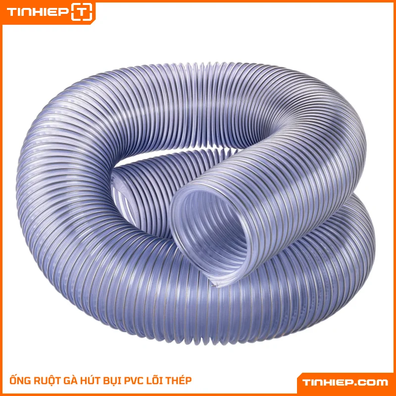 Ong hut bui PCV loi thep, ong ruot ga pvc