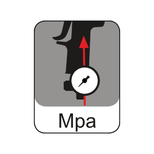 Iwata Wider1 Áp suất (MPa)